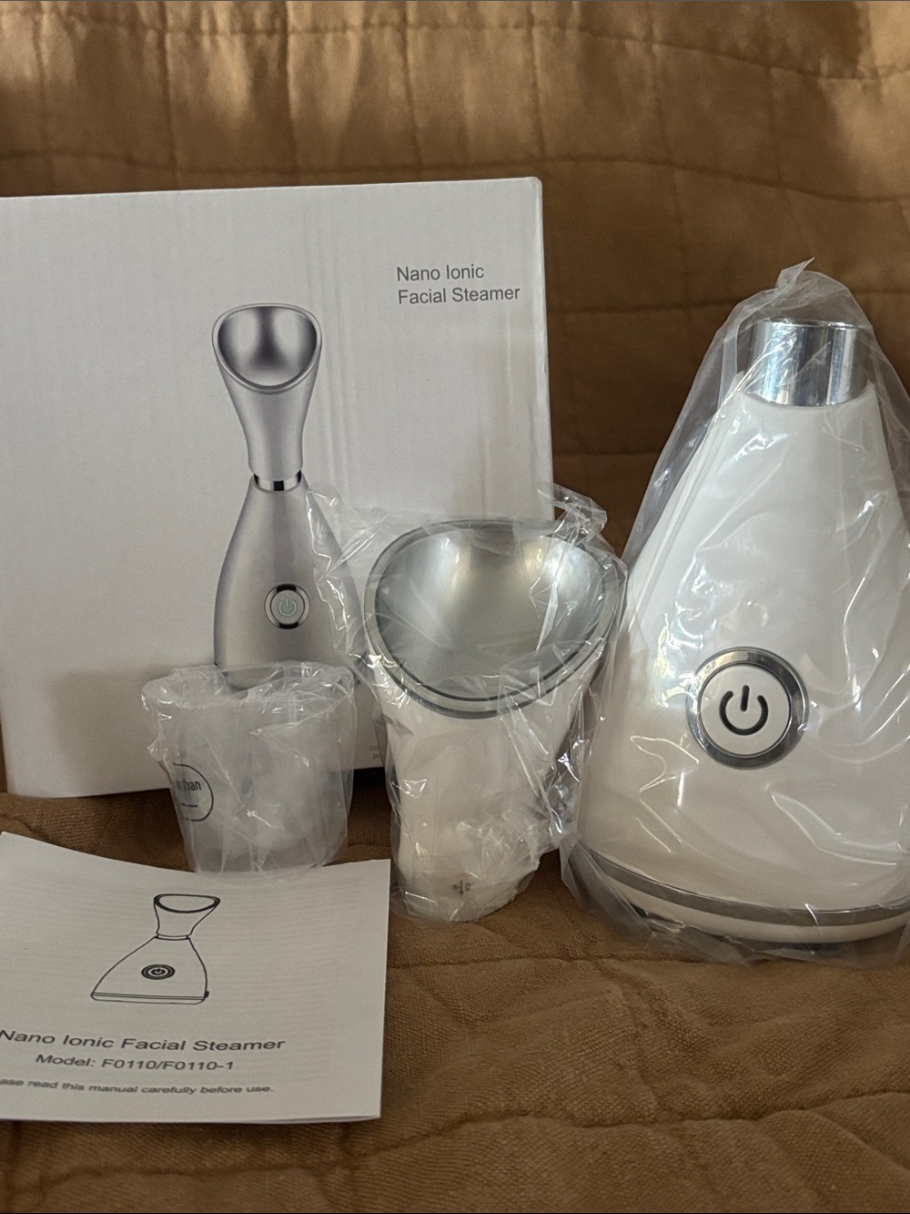 Nano Ionic Facial Steamer - White